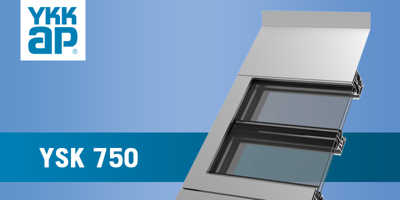 YSK 750 Sloped Glazing