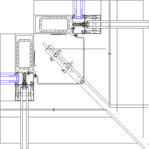 Curtain Wall Corner Mullion Detail Drawing Infoupdate