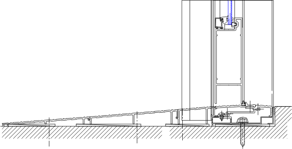Bottom Rail Detail Yhc 300 Ssg 08 44 13 Curtain Wall Ykk