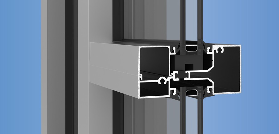 YES 45 TU - Center Set Thermally Broken Commercial Storefront System