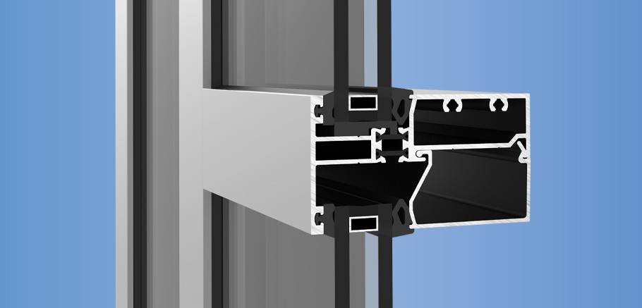 YWW 40 T - Thermally Broken Window Wall System