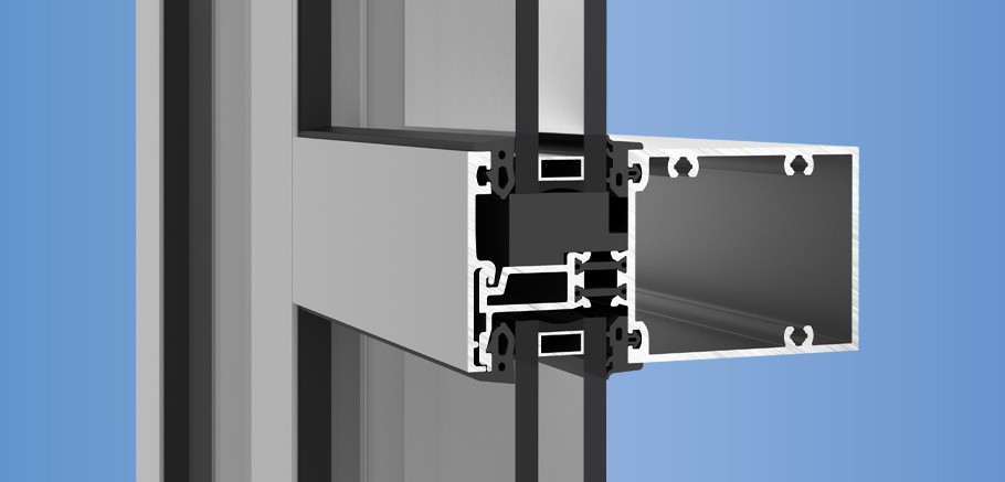 YWW 45 T - Thermally Broken Window Wall System