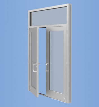 Model 35H - Impact Resistant and Blast Mitigating Medium Stile Entrance