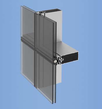 YCW 750 SSG - 2 and 4-Sided Structural Silicone Glazed Curtain Wall System