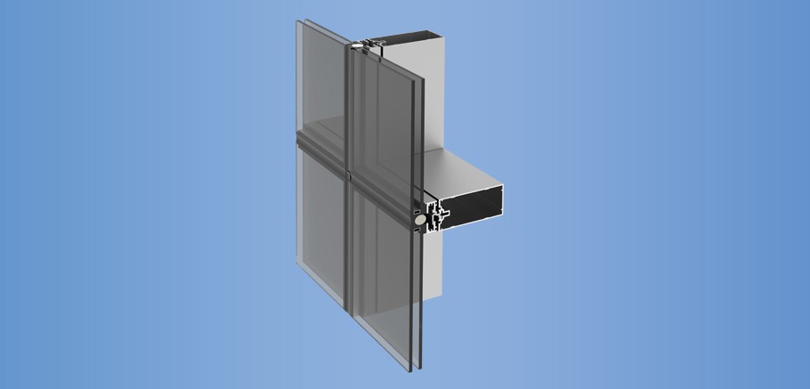 YCW 750 SSG - 2 and 4-Sided Structural Silicone Glazed Curtain Wall System