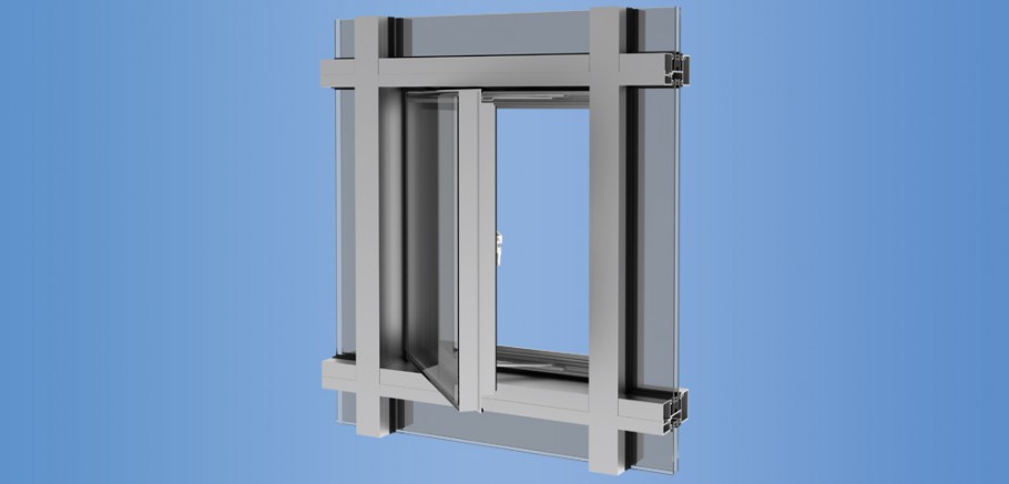 YES SSG Vent - Vent Window for Storefront, Window Wall, and Curtain Wall