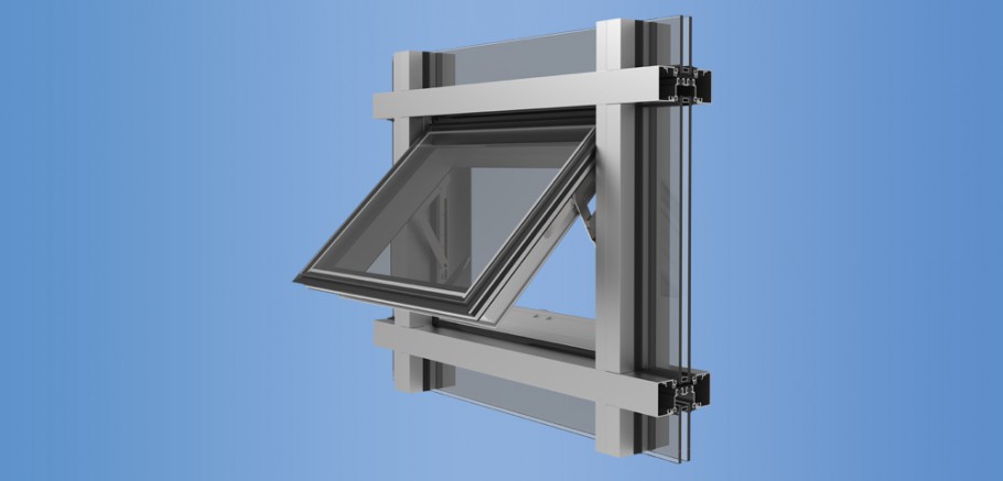 YES SSG TUH VENT - Thermally Broken, Impact Resistant Vent Window for Storefront and Curtain Wall