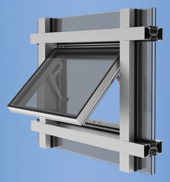 YES SSG Vent - Vent Window for Storefront, Window Wall, and Curtain Wall