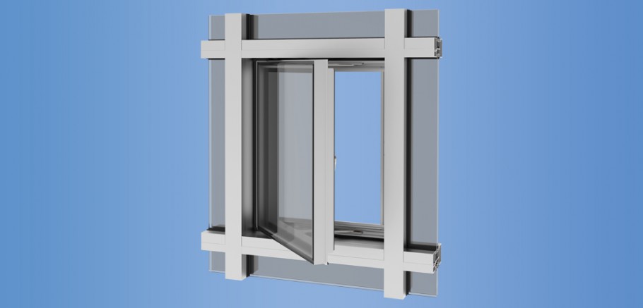 YES SSG TU Vent - Thermally Broken Vent Window for Storefront, Window Wall and Curtain Wall