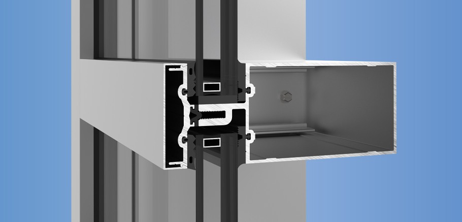 YHC 300 SSG - Impact Resistant and Blast Mitigating, Structural Silicone Glazed Curtain Wall System