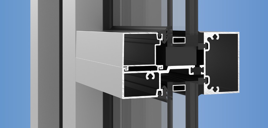 YHS 50 TU - Thermally Broken, Impact Resistant and Blast Mitigating Storefront System for Insulating Glass