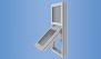YOW 350 T - Thermally Broken Heavy Wall Window System for Insulating Glass thumb