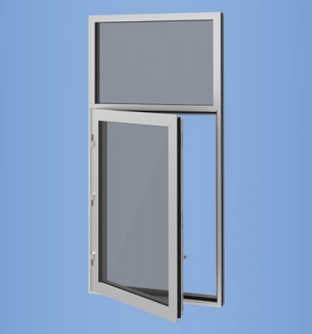 YOW 350 XT - Thermally Broken Operable Window System for Insulating Glass