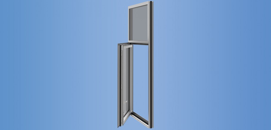 YOW 350 XT - Thermally Broken Operable Window System for Insulating Glass