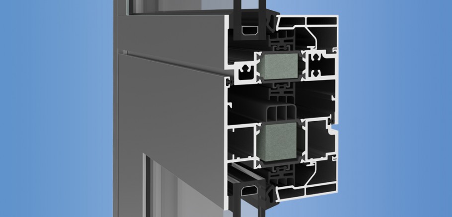 YOW 350 XT - Thermally Broken Operable Window System for Insulating Glass