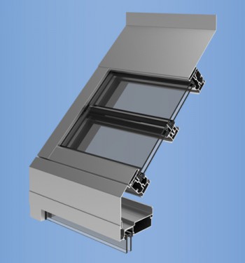 YSK 750 - Slope Glazed Framing System for Curtain Walls