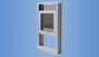 YVS 410 TU - Thermally Broken Side Loading Hung Window for Monolithic and Insulating Glass thumb