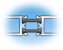 YKK AP's Megatherm® aluminum framing system 