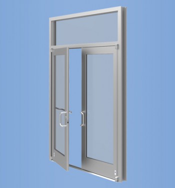 Model 35HL - Impact Resistant Medium Stile Low Pressure Entrance