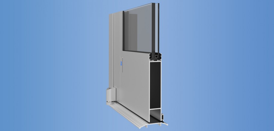 Model 35HL - Impact Resistant Medium Stile Low Pressure Entrance