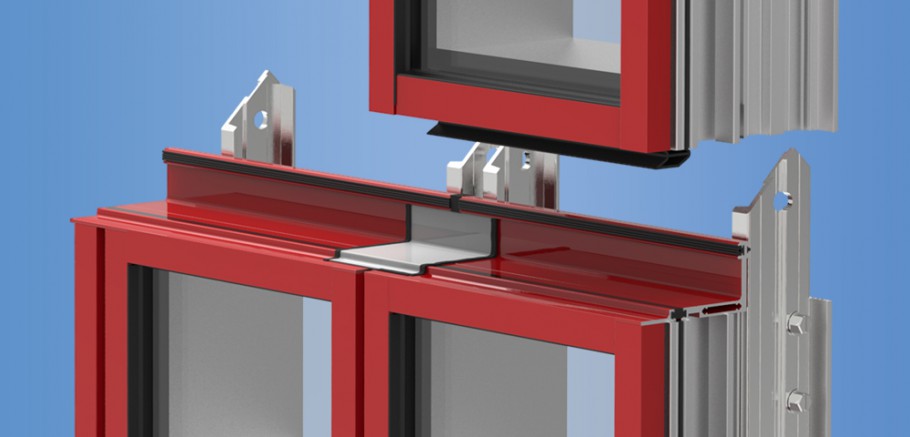 YCU 750 TU - Thermally Broken, Unitized Curtain Wall System