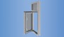 YOW 350 TUH - Thermally Broken and Impact Resistant Operable Window System for Insulating Glass thumb
