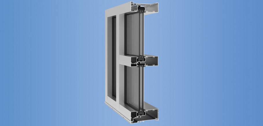 YES 60 FI - Flush Glazed Storefront System with Insulating Glass
