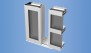 YHW 60 TU - Pre-Glazed, Thermally Broken, Impact Window Wall System with Optional Slab Edge and Cover thumb