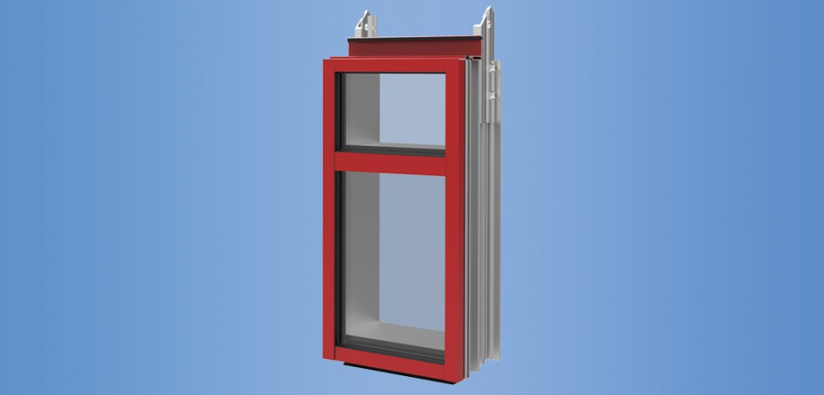 YCU 750 TU - Thermally Broken, Unitized Curtain Wall System