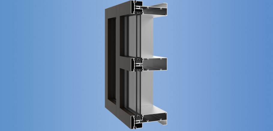 YCW 750 SplineTech® - Outside Glazed, Screw Spline Curtain Wall System