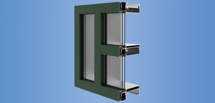 YCW 750 XT IG - High Performance, Inside Glazed Curtain Wall System