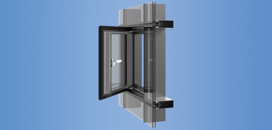 YOV SSG - Operable Vent for Structural Silicone Glazed Curtain Wall