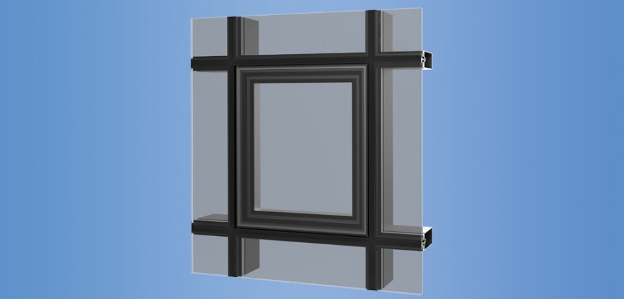 YOV SSG - Operable Vent for Structural Silicone Glazed Curtain Wall