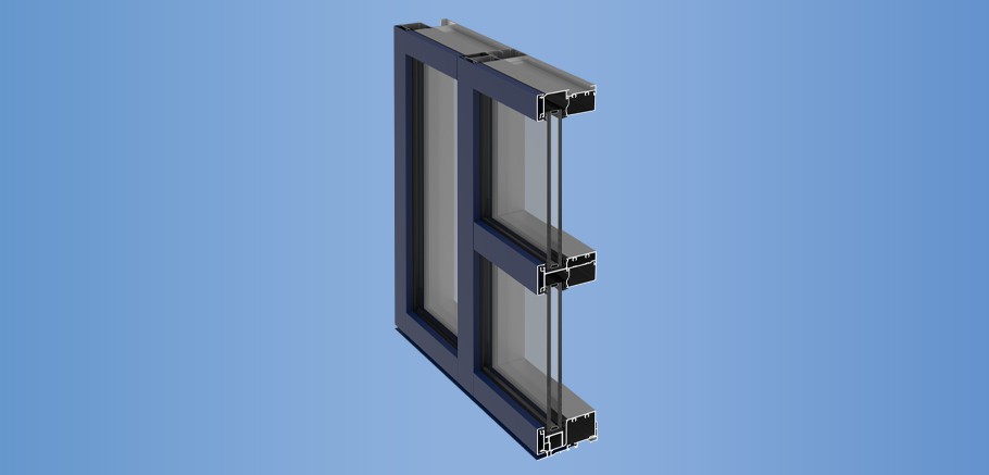 YWE 40 T - Thermally Improved Front Loading Window Wall System