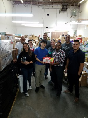 YKK AP Employees Gather Aid for Puerto Rico