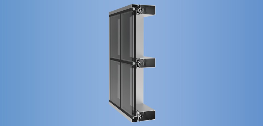 YHC 300 SSG Cassette - Impact Resistant, 4-Sided Structural Silicone Glazed Curtain Wall with Cassette Installation