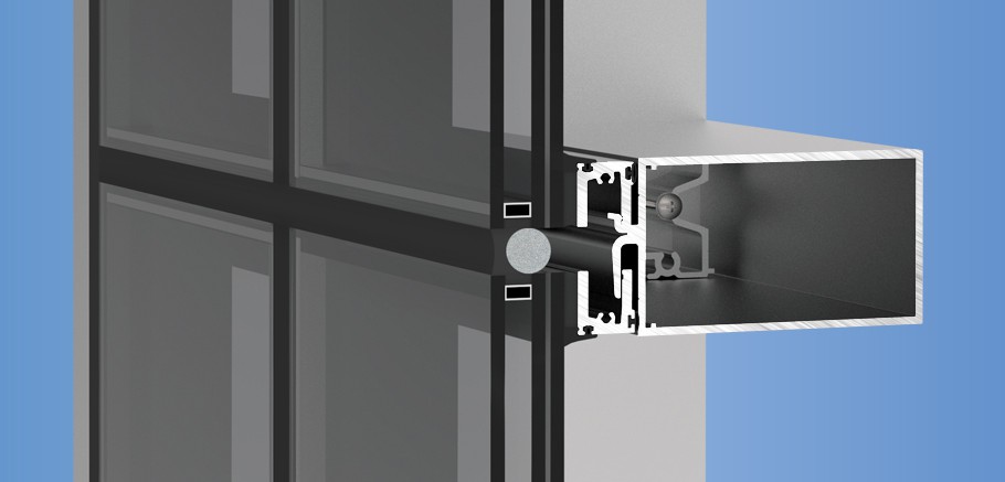 YHC 300 SSG Cassette - Impact Resistant, 4-Sided Structural Silicone Glazed Curtain Wall with Cassette Installation