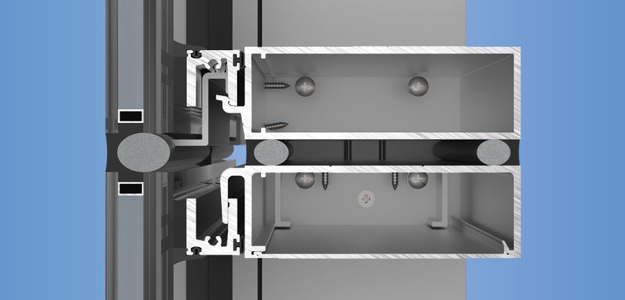 YHC 300 SSG Cassette - Impact Resistant, 4-Sided Structural Silicone Glazed Curtain Wall with Cassette Installation