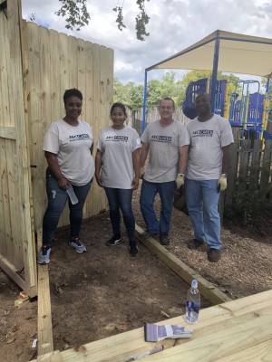 YKK AP Houston Lends a Hand to Renovate Local Women’s Substance Abuse Treatment Center