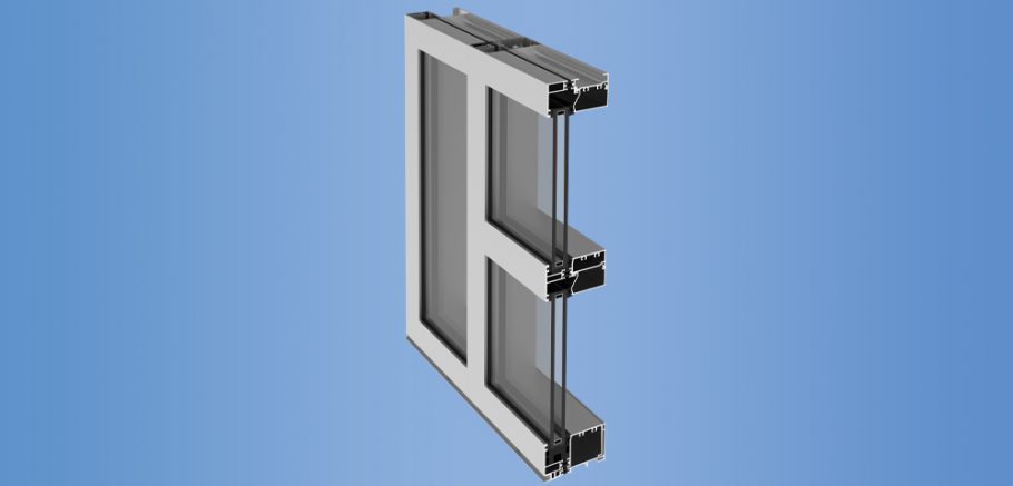 YWW 40 T - Thermally Broken Window Wall System