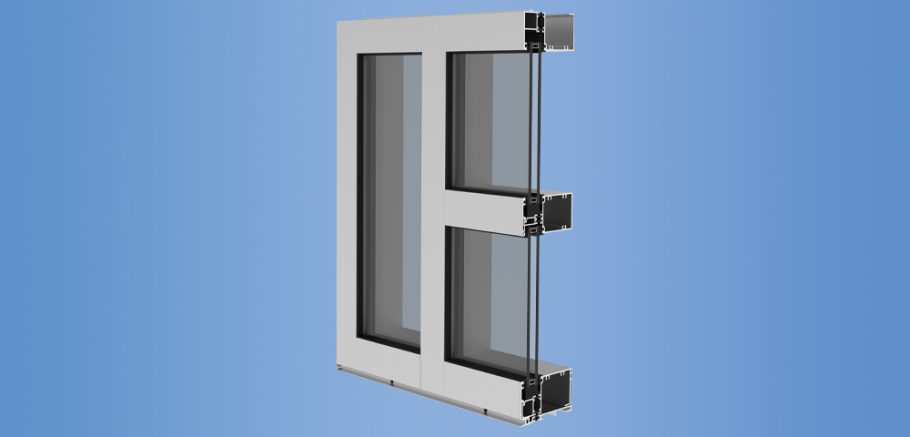 YWW 45 T - Thermally Broken Window Wall System