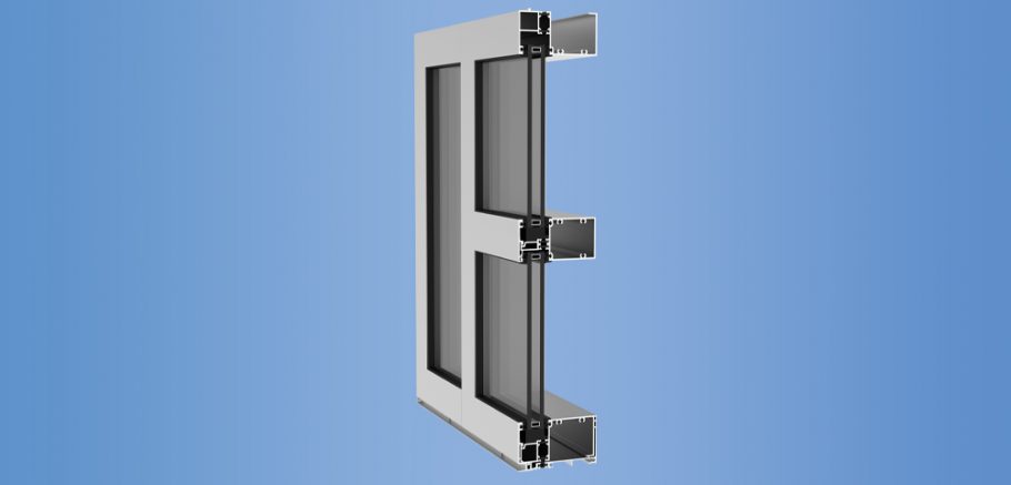 YWW 45 T - Thermally Broken Window Wall System