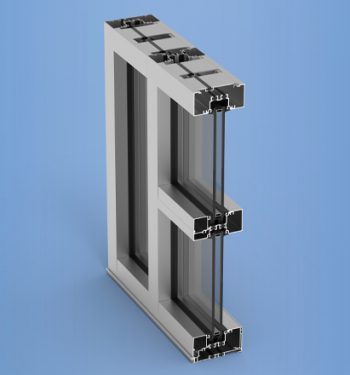 YES 45 XT - High Performance Storefront Featuring Dual Thermal Barriers