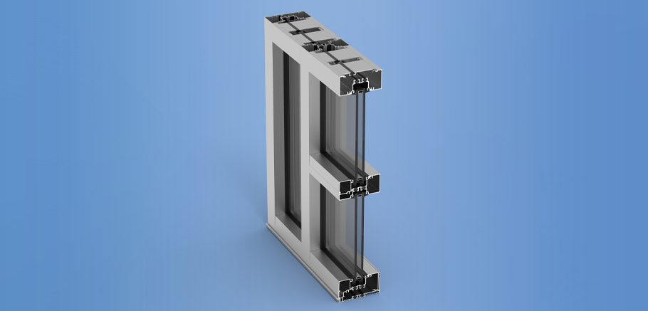 YES 45 XT - High Performance Storefront Featuring Dual Thermal Barriers