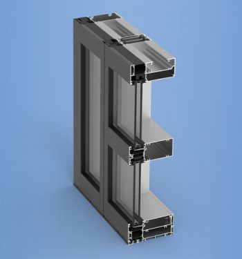 YWW 60 XT - Advanced Thermal Window Wall System with Optional Slab Edge and Cover