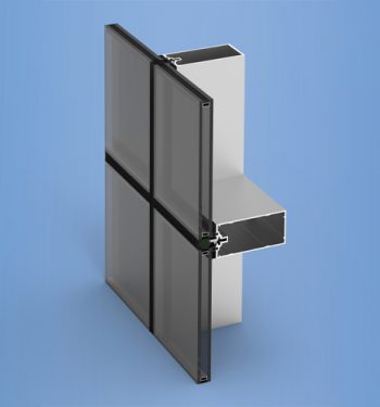 YCW 750 SSG - 2 and 4-Sided Structural Silicone Glazed Curtain Wall System