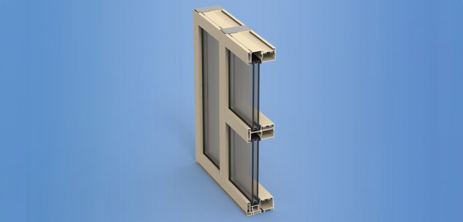 YWE 40 T - Thermally Improved Front Loading Window Wall System