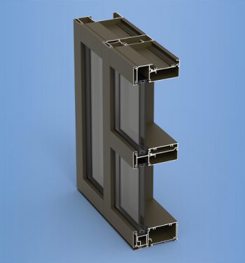 YWE 60 T - Thermally Improved, High Performance Window Wall System