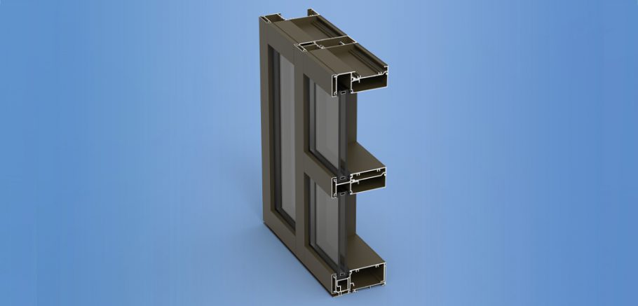 YWE 60 T - Thermally Improved, High Performance Window Wall System