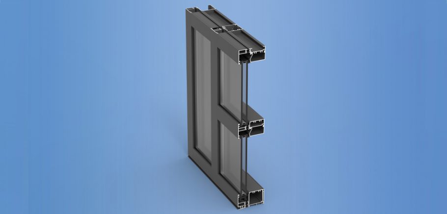 YWW 40 T - Thermally Broken Window Wall System